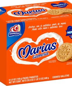 Gamesa Marias Cookies - Paquete de 6 galletas (140 ml)
