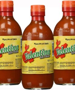 Valentina Salsa Picante Mexican Hot Sauce - 12.5 oz. (Pack of 3)