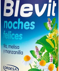 Blevit Noches Felices | 150g | Infusión relajante en polvo con Tila, Melisa y Manzanilla