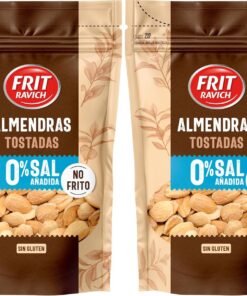 FRIT RAVICH Almendra Tostadas sin Sal, 110g (Paquete de 2)