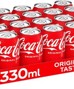 Coca Cola Bebida Refrescante - Paquete de 24 x 13.75 ml - Total: 330 ml