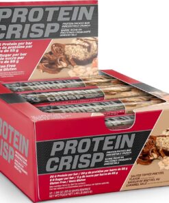 BSN Inc. Syntha-6 Protein Crisp Bar, Toffee Pretzel 12 Bars
