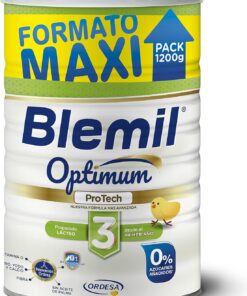 Blemil 3 Optimum ProTech 0% Azúcares añadidos - Preparado Lácteo en polvo, Desde los 12 meses, 1200 g