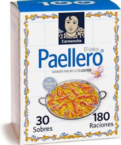 Pack de 30 Sobres de Especias con Azafrán para Paella, Arroces, Fideuá, Arroz a Banda, 120 Raciones