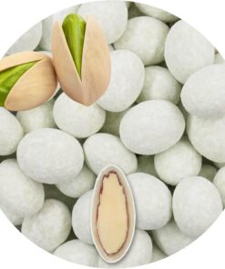 EinsSein Peladillas de Almendra Chocolate Trufadas Pistaco verde mate 400g | 60 pieza Confeti Dulce para Fiestas | Grageas para Boda Bautizo y Comunión | Cumpleaños y Eventos