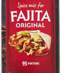 Santa Maria - Sazonador de Fajitas, Seasoning Mix, Condimento Tex-Mex, Mezcla de Especias especial Fajitas - 532g | Seasoning Mix Tex-Mex. Formato hostelería 532 g. Apto para pollo, carne, gambas, verduras y recetas mexicanas