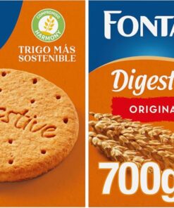Fontaneda Digestive Original Galletas 700g (Paquete de 2)