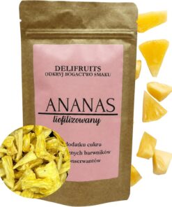 PIÑA LIOFILIZADA 100 G FRUTOS LIOFILIZADOS SALUDABLES SIN AZÚCAR DELIFRUITS, FRUTOS LIOFILIZADOS Y SECADOS SIN CONSERVADOS Y SIN AZÚCAR