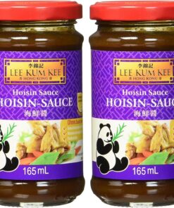 Lee Kum Kee Salsa Hoisin, salsa dulce y picante a base de soja, 1 x 165 ml (Paquete de 2)
