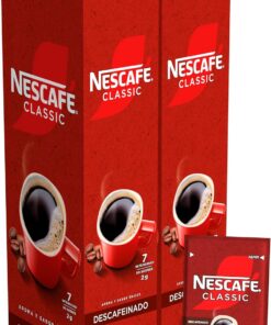 Nescafé Café Soluble Descafeinado, 100 Unidades