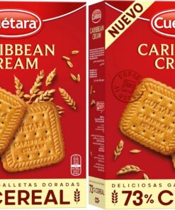 Caribbean Cream 680g de Cuétara (Paquete de 2)