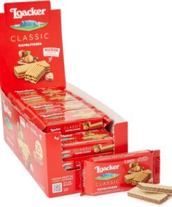 Loacker Napolitaner Wafers 45 g (Pack of 25)