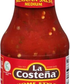 La Costena Salsa Botella de 16 onzas (paquete de 3) (Taquera - caliente)