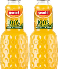 Granini 100% Fruta Naranja, 1L (Paquete de 2)