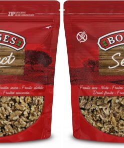 Borges Nueces de California en Grano Seleccióny, Alto Contenido en Omega 3, Ricas en Antioxidantes, Fibra y Fuente de Magnesio y Fósforo, Frutos Secos Sin Gluten, Nuez, 1 Kg (Paquete de 2)