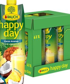 Humo Happy Day de coco piña, 6 pack (6 x 1 l)