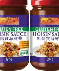 LEE KUM KEE Salsa hoisin, sin gluten - 1 x 400 g (Paquete de 2)