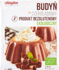 PUDÍN DE CHOCOLATE (SIN GLUTEN) BIO 40 g - AMYLON