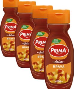 Prima salsa brava sabor Intenso. 290 g (Paquete de 4)