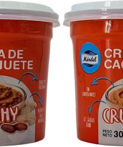 MÁRDEL - Crema de Cacahuete Crunchy 305g (Paquete de 2)