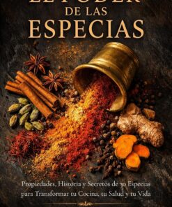 El Poder de las especias: Propiedades, Historia y Secretos de 30 Especias para Transformar tu Cocina, tu Salud y tu Vida