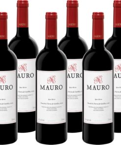 VINO TINTO CRIANZA MAURO 75CL (6 BOTELLAS)