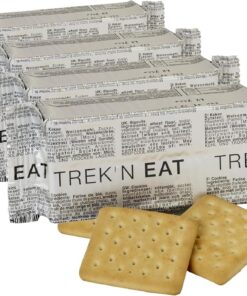 Galletas Trek’n Eat para Senderismo (12 unidades) – Galletas duras de alta energía para actividades al aire libre, senderismo y provisiones de emergencia – Larga duración, listas para consumir