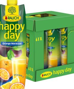 Rauch Happy Day Orange Maracuja, Vitamina C, 6 unidades (6 x 1 l)