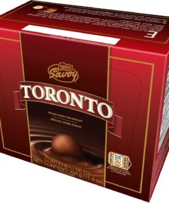 Nestle Savoy Toronto Venezuela - Avellana cubierta con chocolate Savoy - Hazelnut covered with Savoy chocolate – caja/box 324 gramos - 11.4 ounces