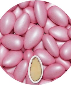 EinsSein Peladillas de Almendra Conchiglia rosa perla 500g | 125 pieza Confeti Dulce para Fiestas | Grageas para Boda Bautizo y Comunión | Cumpleaños y Eventos