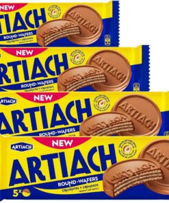 Artiach Round Wafer 142g (Paquete de 4)