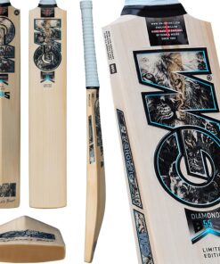 GM Ben Stokes Diamond - Bate de críquet de Sauce inglés de edición Limitada | DXM, ToeTek y Now! | Tamaño 6 Adecuado para Jugadores de 157 a 163 cm Gunn & Moore