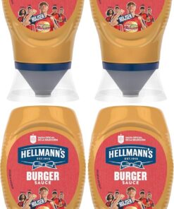 Hellmann'S Salsa Burger, 250ml (Paquete de 4)