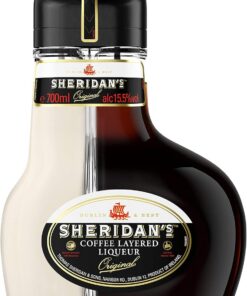 Sheridan's Crema de Licor Café y Chocolate Negro, 700 ml