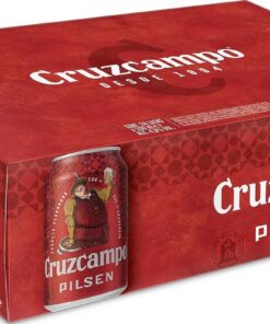 Cruzcampo Pilsen Cerveza, Pack Lata, 24x33cl
