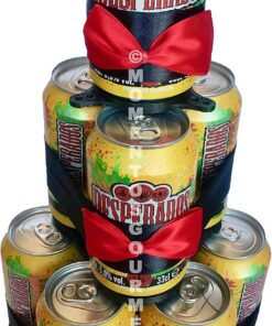 Regalo Gourmet. Tarta de latas de cerveza Desperados
