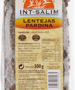lentejas pardinas int-salim 500 gr.