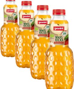 Zumo de Manzana Sin aditivos ni azúcares añadidos 1L Granini 100% ECO (Paquete de 4)