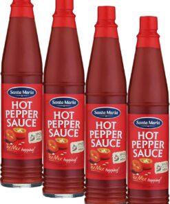 S.M.Hot Pepper Sauce 85Ml (Paquete de 4)