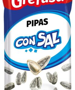 Grefusa Pipas con Sal, 165g (Paquete de 5)