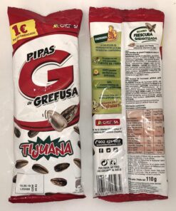 Pipas G Tijuana GREFUSA Bolsa [Pack 14 x 110 g]