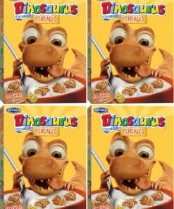 Artiach Galletas Dinosaurus a Cucharadas Cereales, 320g (Paquete de 4)