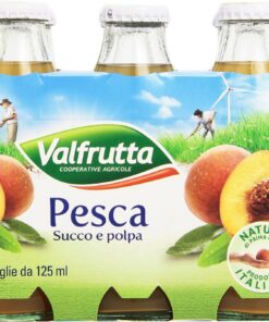 Jugo de durazno Valfrutta 6 x 125 ml