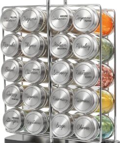 Orii Gourmet GSR3321 - Estante para especias (20 tarros)
