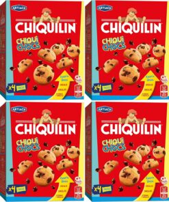 Artiach Galletas Chiquilín Chiquichocs, 140g (Paquete de 4)