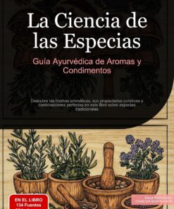 La Ciencia de las Especias: Guía Ayurvédica de Aromas y Condimentos: Descubre las hierbas aromáticas, sus propiedades curativas y combinaciones perfectas en este libro sobre especias tradicionales