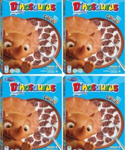 Artiach - Galletas Dinosaurus A Cucharadas Cacao 320 g (Paquete de 4)