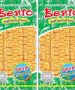 BENTO - Snack de Calamar Super Alga - 1 X 20 GR (Paquete de 2)