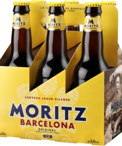 Moritz Cerveza - Paquete de 6 x 330 ml - Total: 1980 ml