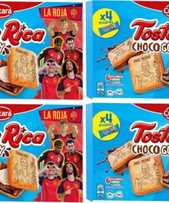 Cuétara Tosta Rica Chocoguay 144g + 17% gratis, (El embalaje puede variar) (Paquete de 4)